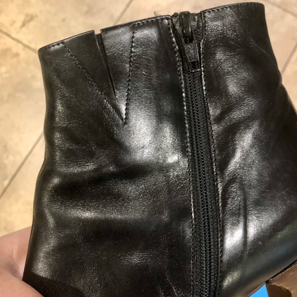 Black - John Fluevog - Half Ankle  Boots - Booties - Heels - Picture 7 of 9